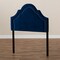 Baxton Studio Rita Royal Blue Velvet Upholstered Twin Size Headboard 155-9335 - alternate 5